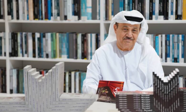 abdullah-saleh-signs-“adverses”-at-the-mohammed-bin-rashid-library